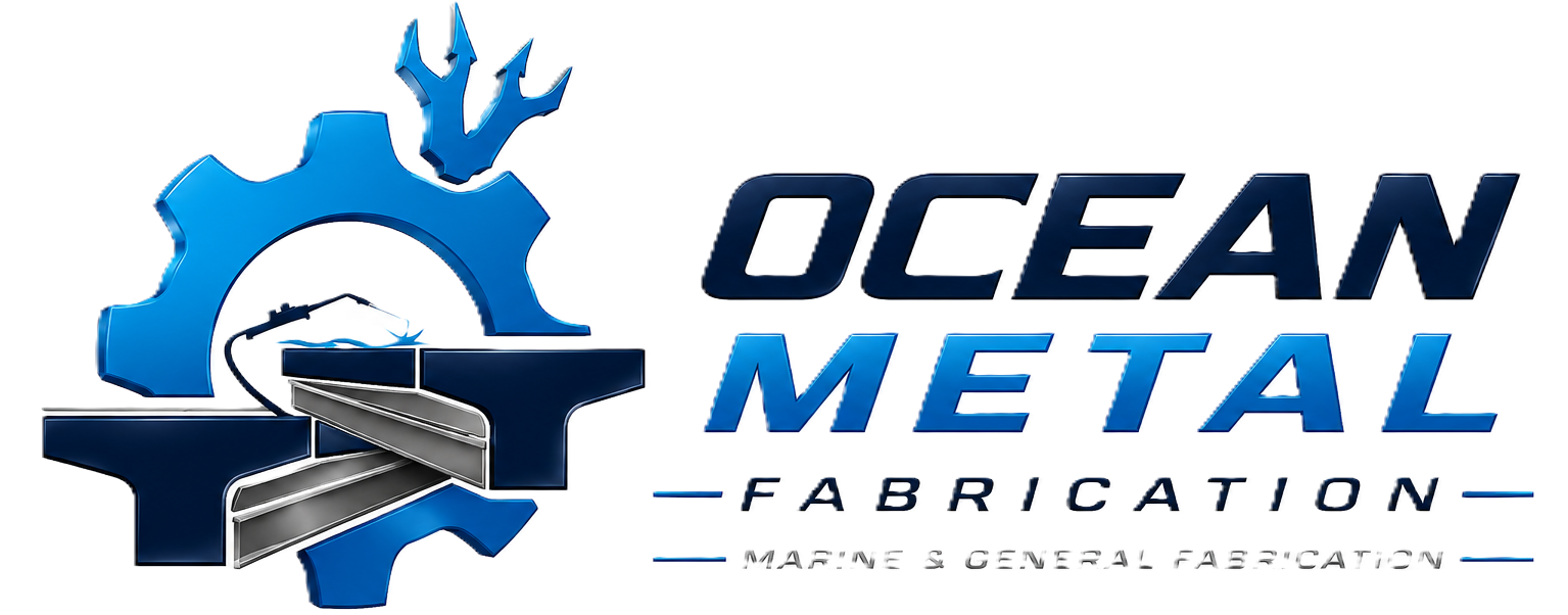 ocean metal fabrication logo