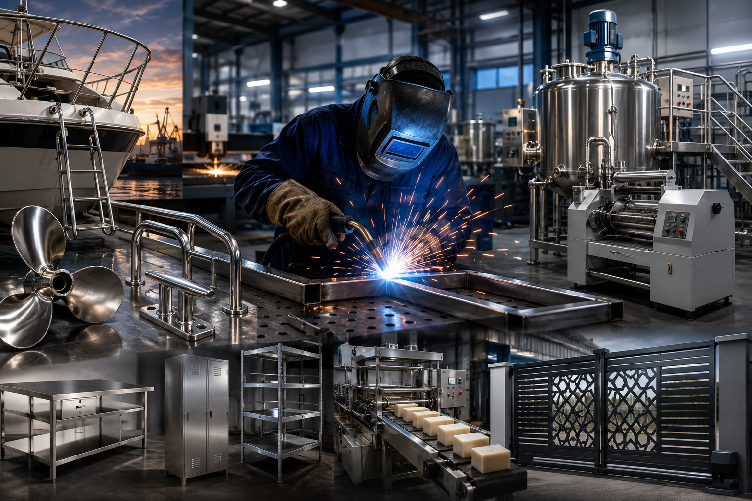 marine and industrial fabrication services