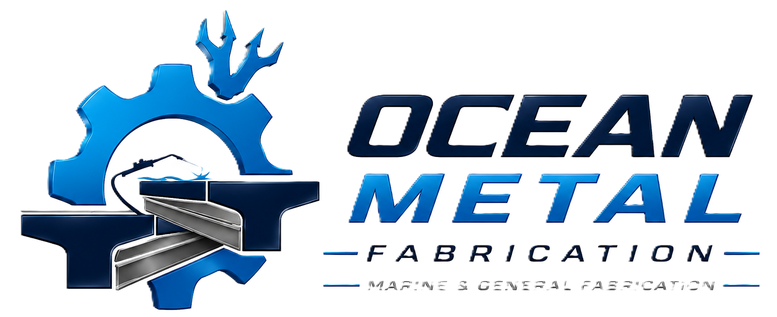 ocean metal fabrication logo